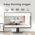 BenQ GW2491 Monitor de cuidado ocular IPS de 23.8 pulgadas,